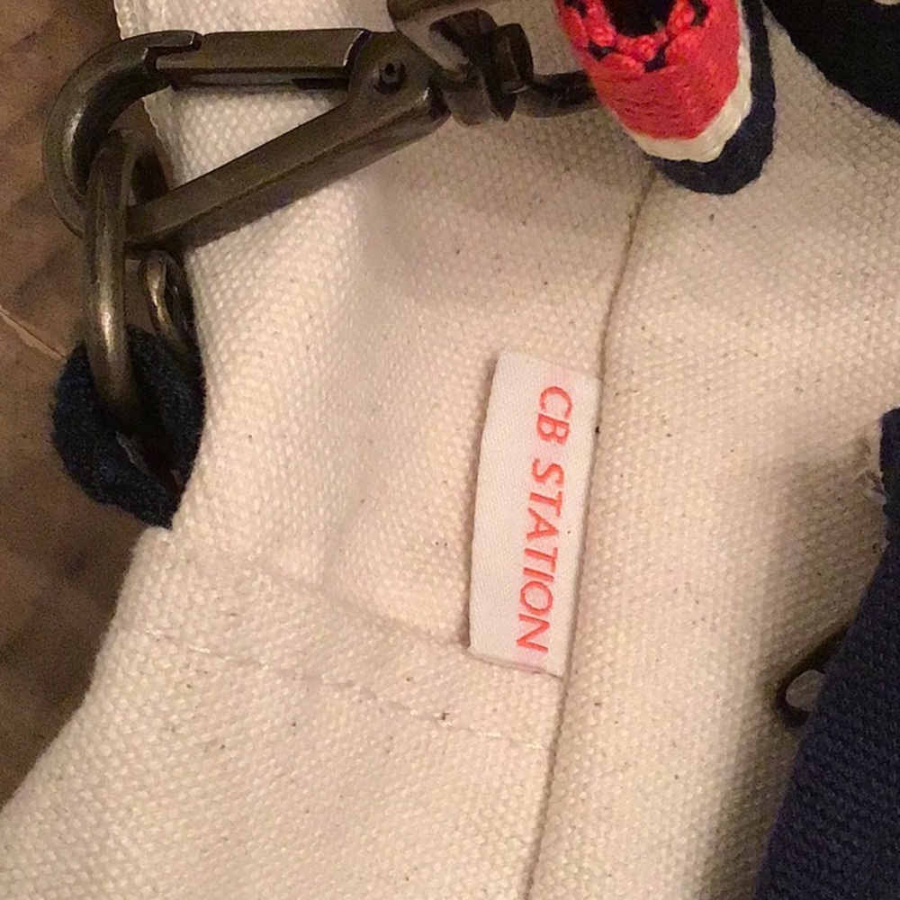 Pickleball CB Station canvas tote - Picture 6 of 14